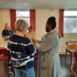 Visit from Support and Action Women's Network  (SAWN)