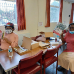 Activity packs donated to the older people by SAWN