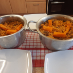 "Gambian Jollof rice "  prepared by one of the older person.
